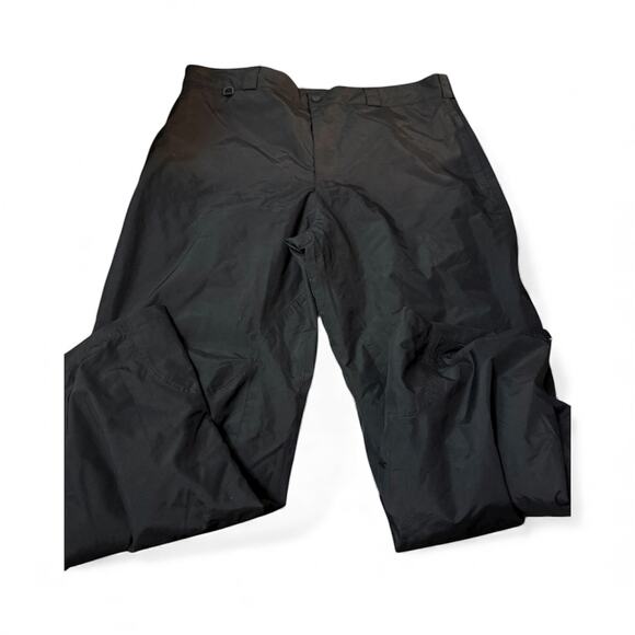 Eddie Bauer Black Weather Edge Pants in Size XL. Elastic waist and hem - Picture 2 of 4